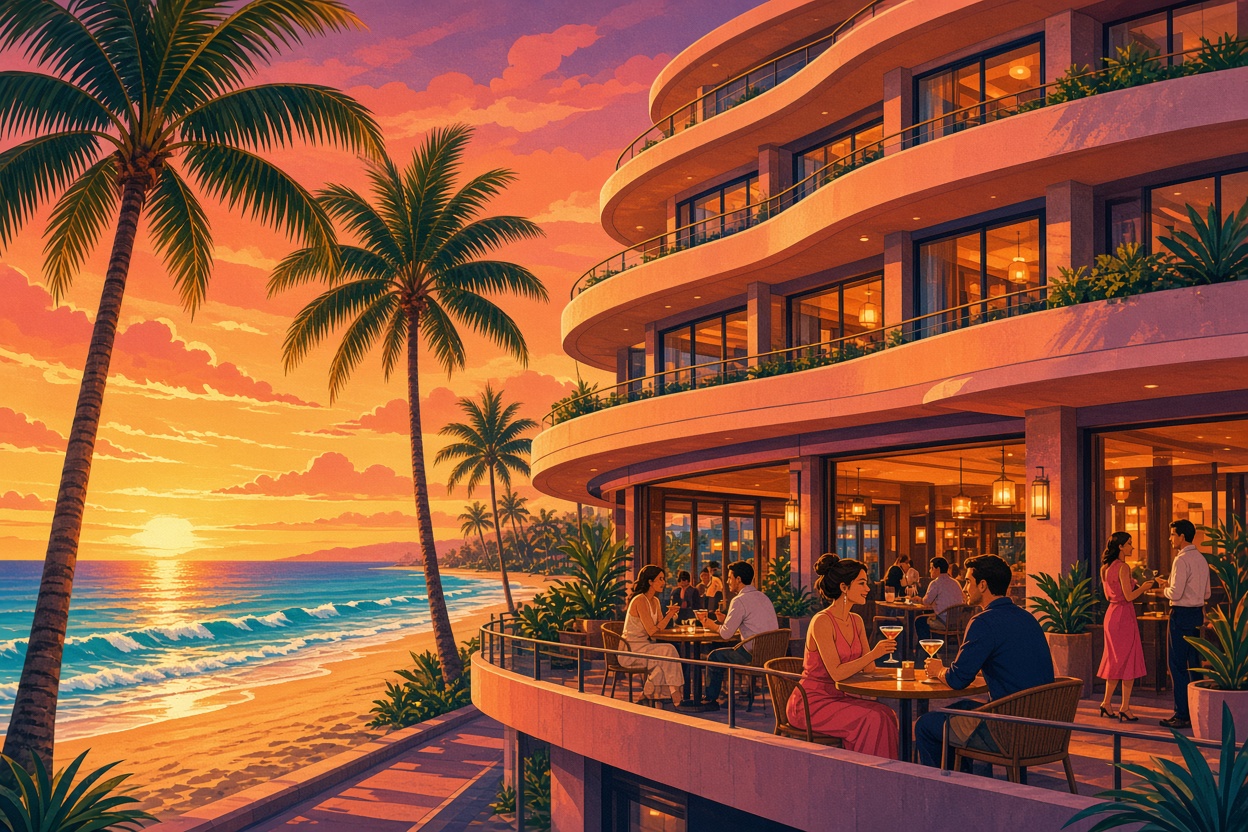 QT Bondi — boutique hotel on Bondi Beach